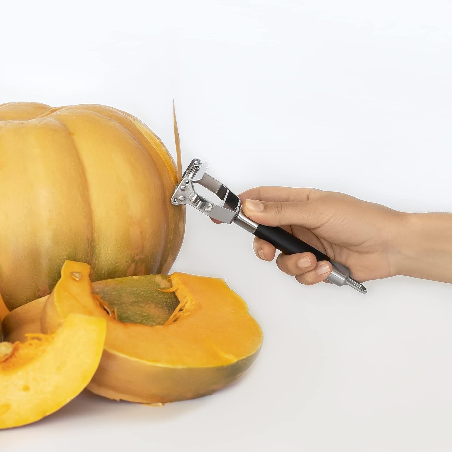 PRO Dual Julienne Peeler & Vegetable Peeler - Non-Slip Handle - Apple Peeler & Potato Peeler, Orange Peeler, Zoodles Maker - Y Peeler, Veggie Peeler for Making Delicious Veggie Noodles