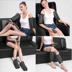Leg Massager for Circulation and Pain Relief, Air Compression Calf Massager with 2 Modes 3 Intensities Helpful for RLS Edema and Muscles Relaxation Gifts