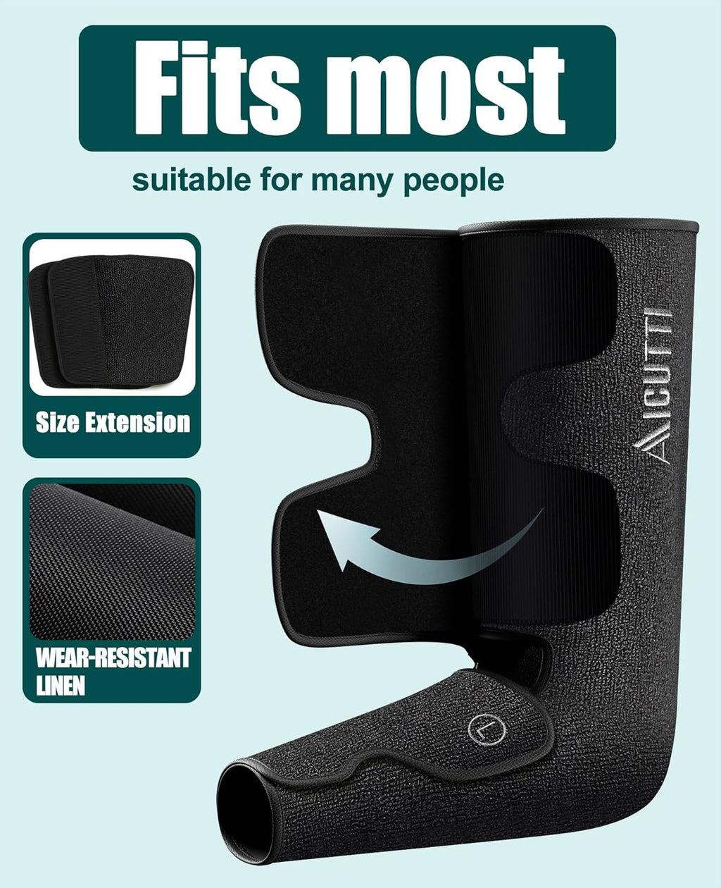 Professional Air Compression Leg and Foot Massager with Heat - Christmas & Birthday Gifts for Men & Women, Improved Circulation & Pain Relief, Ideal for Parents on Mother'S Day & Father'S Day