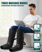 Professional Air Compression Leg and Foot Massager with Heat - Christmas & Birthday Gifts for Men & Women, Improved Circulation & Pain Relief, Ideal for Parents on Mother'S Day & Father'S Day