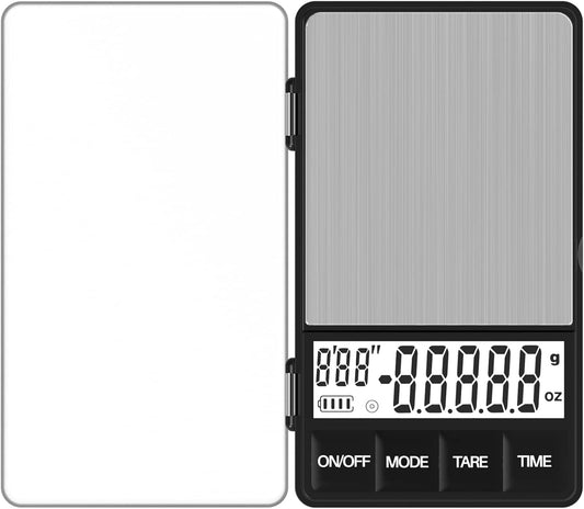 Espresso Scale with Timer 1000G/0.1G Drip Coffee Scale, Small and Handy Barista Scale, Brew Drip Tray Coffee Scale, Backlit LCD for Fast and Accurate Reading, Convenient Digital Pocket Scale