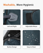 Leg Massager with Heat and Compression, Legs Massage for Circulation and Pain Relief, Heating Calf Leg Air Compression Massager Help with Relief Edema