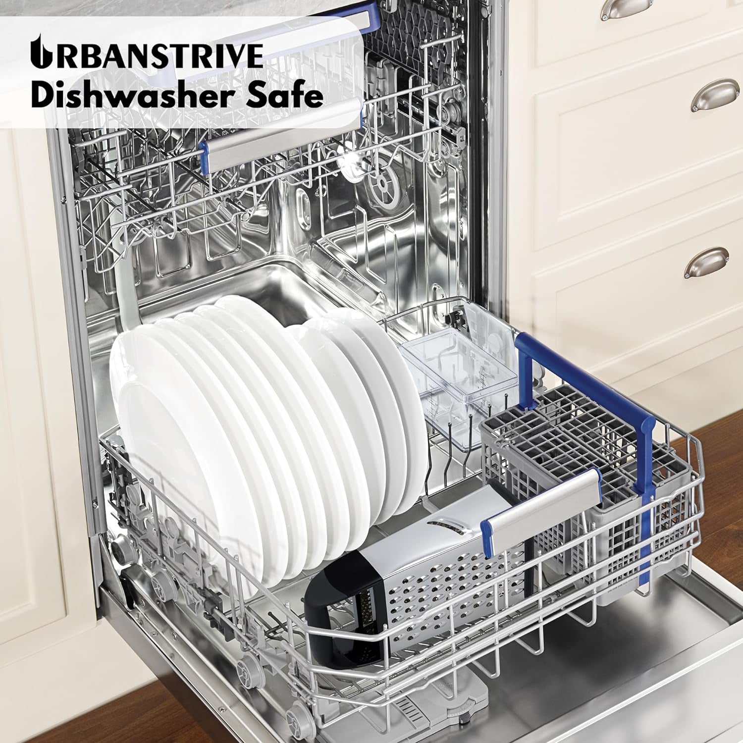 Cheese Grater with Container Box Grater Stainless Steel Graters for Kitchen Cheese Shredder Parmesan Shredder Kitchen Gadgets Kitchen Tools Kitchen Gifts for Chef Dishwasher Safe Zester