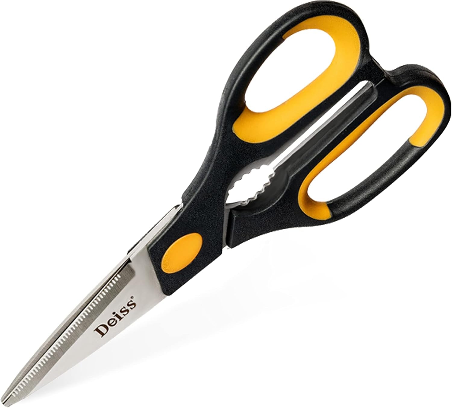 PRO Kitchen Shears, Kitchen Scissors Heavy Duty, Dishwasher Safe All Purpose, Stainless Steel Food Scissors for Kitchen – Sharp Shears for Chicken, Poultry, Fish, Meat, Salads, Herbs