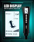 Professional Air Compression Leg and Foot Massager with Heat - Christmas & Birthday Gifts for Men & Women, Improved Circulation & Pain Relief, Ideal for Parents on Mother'S Day & Father'S Day