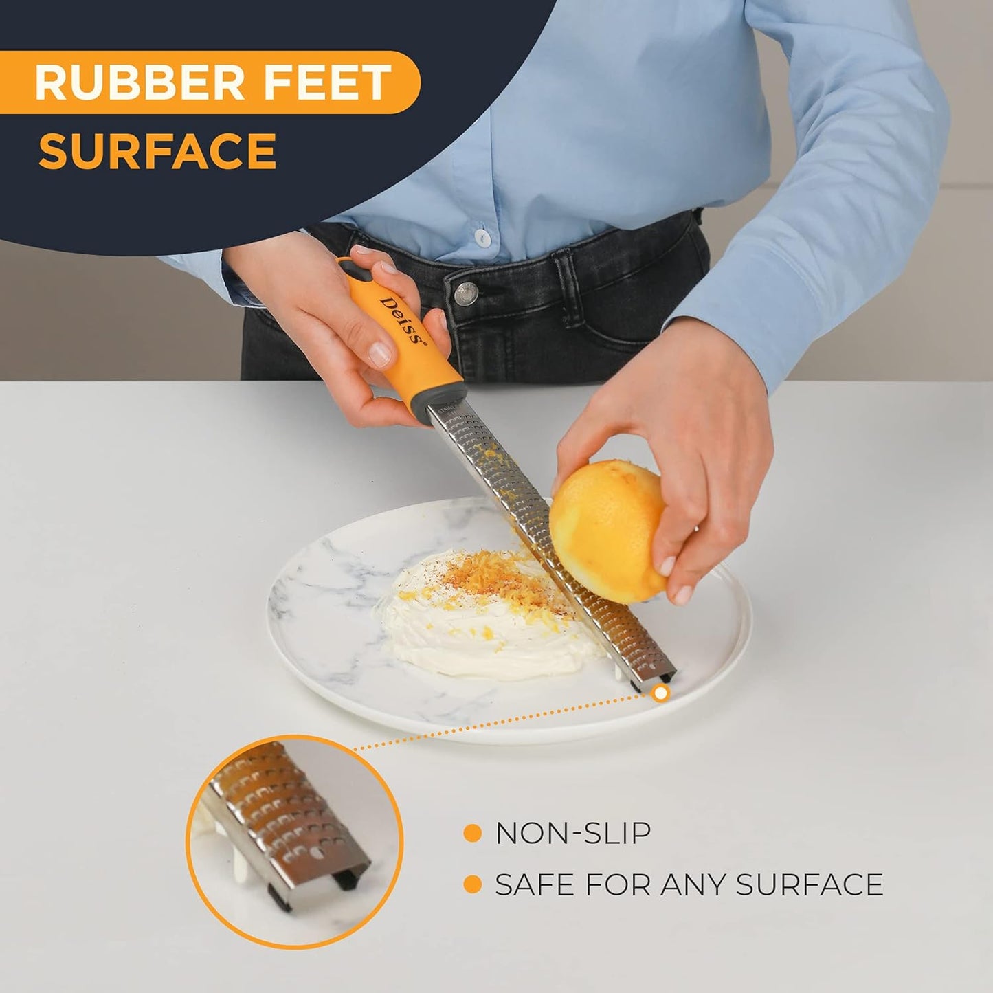 PRO Citrus Zester & Cheese Grater and  PRO Swivel Vegetable Peeler