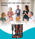 Leg Massager for Circulation and Pain Relief FSA, Gifts for Dad Mom Mothers Day Fathers Day, Leg Massager with Heat and Compression Helpful for Vericose Veins, Fatigue, Cramps, Swelling, Edema