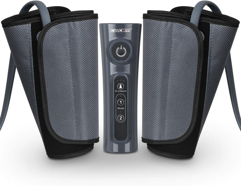 Leg Massager for Circulation and Pain Relief, Air Compression Calf Massager with 2 Modes 3 Intensities Helpful for RLS Edema and Muscles Relaxation Gifts