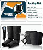 Professional Air Compression Leg and Foot Massager with Heat - Christmas & Birthday Gifts for Men & Women, Improved Circulation & Pain Relief, Ideal for Parents on Mother'S Day & Father'S Day
