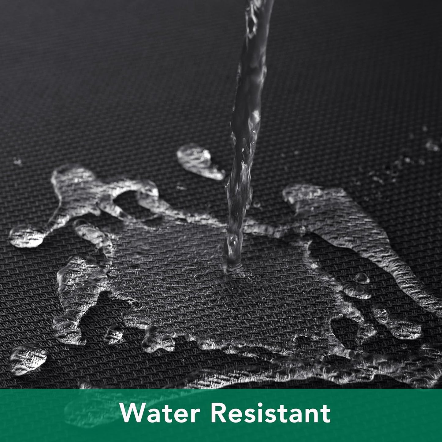 Textured Fabric Square Tablecloths 54X54 Inch, Black Water Resistant Spill Proof Table Cloth Small Card Folding Table Covers for Dining, Kitchen, Wedding and Parties, Machine Washable