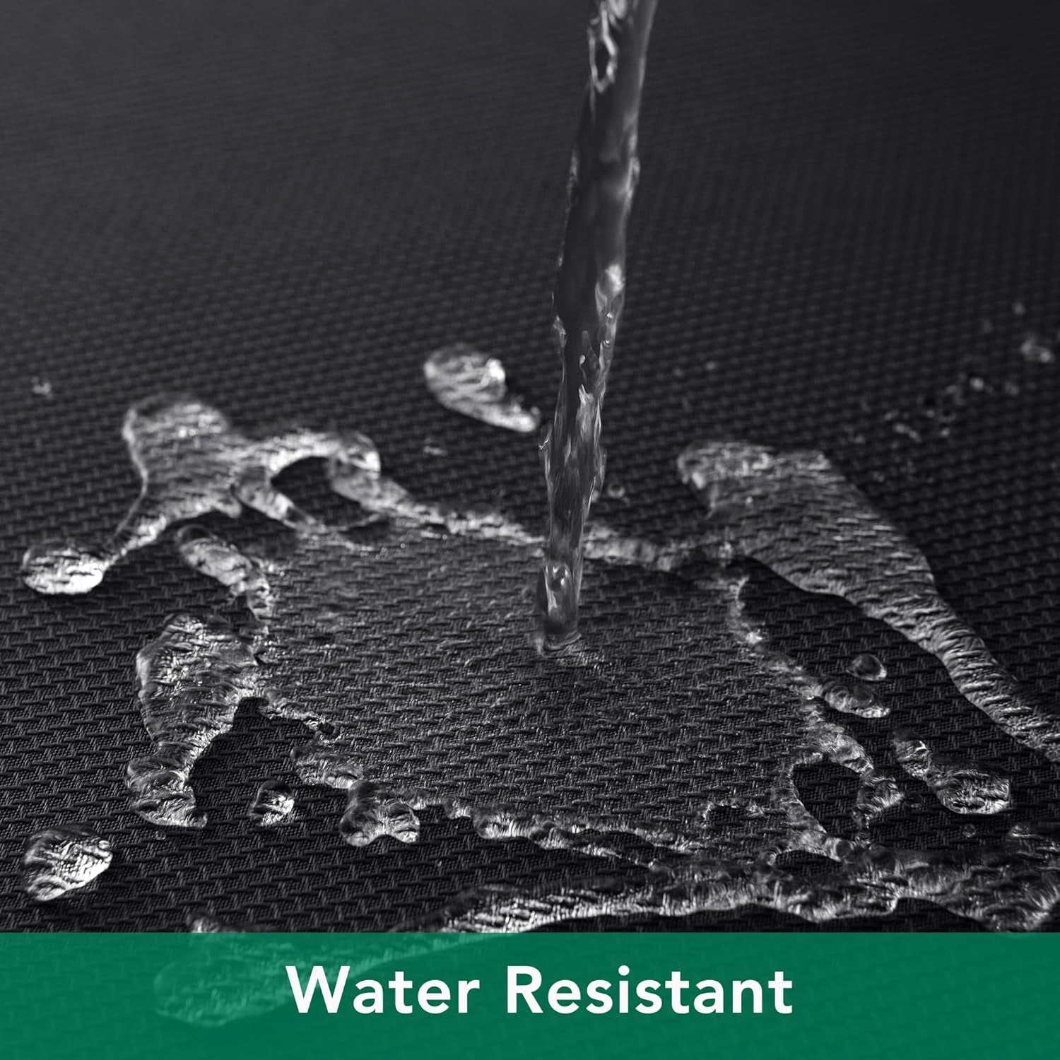 Textured Fabric Square Tablecloths 54X54 Inch, Black Water Resistant Spill Proof Table Cloth Small Card Folding Table Covers for Dining, Kitchen, Wedding and Parties, Machine Washable