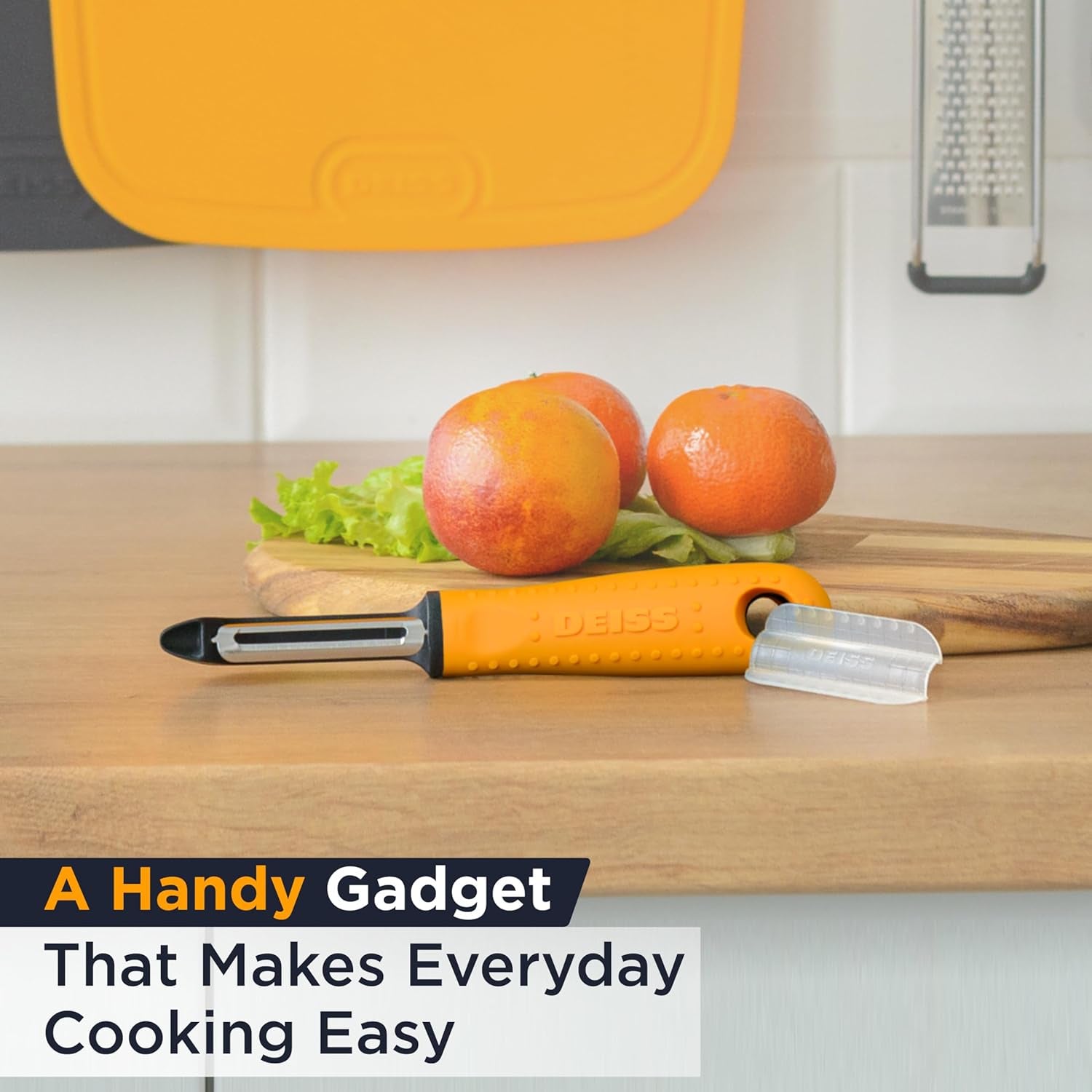 PRO Swivel Vegetable Peeler - Sharp Japan Stainless Steel Peeler with Easy Non-Slip Hand Grip, Potato Peelers for Kitchen, Fruit, Carrot, Apple, Veggie, Kiwi, Durable, Dishwasher Safe